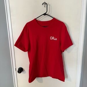 Lululemon Men’s Red Ohio State Buckeyes T-Shirt